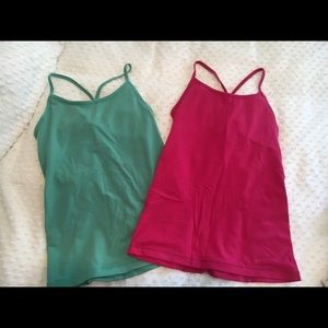 Nike tank tops with built in bras